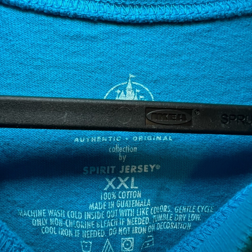 Disneyland Resort Spirit Jersey – Blue Green Long Sleeve - Picture 5 of 5